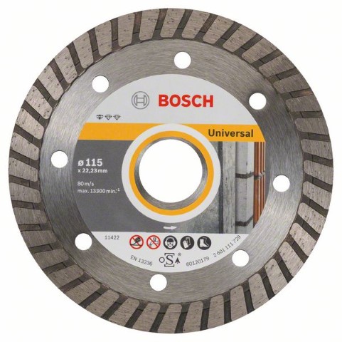 DIAMOND CUTTING DISC PROFESSIONAL ECO-TURBO: UPE-T115 MM